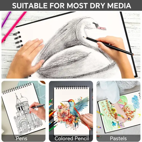 9"x 12" Spiral Art Sketchbook {2}