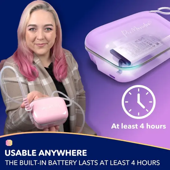 E-Painter for Diamond Painting - Pink - Wireless Pen with Vacuum Pump - Accessories for Setting AB Stones Without Wax - Diamond Painting Pen {5}