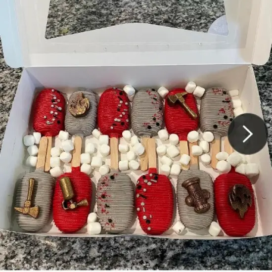 Fire Fighting Equipment Safety Whistles Chocolate Silicone Mold Cake Fondant {2}