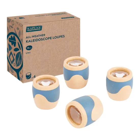 Kaplan Early Learning Company All-Weather Kaleidoscope Loupes - Set of 4 {1}