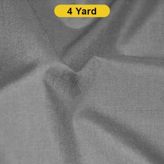 Polyester Cotton Broadcloth Fabric 60" Wide Multiple Colors Grey {1}