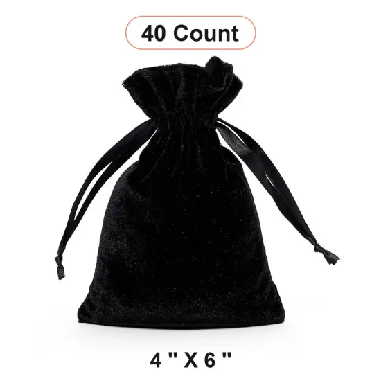 Velvet Bags 4" x 6" For Jewelry and Accessories {1}