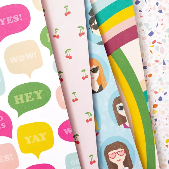 Damask Love Life's A Party Double-Sided Cardstock 12"X12" {2}