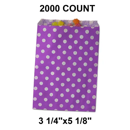 Small Dots Packaging Bags Convenient 3 1/4" x 5 1/8" {1}