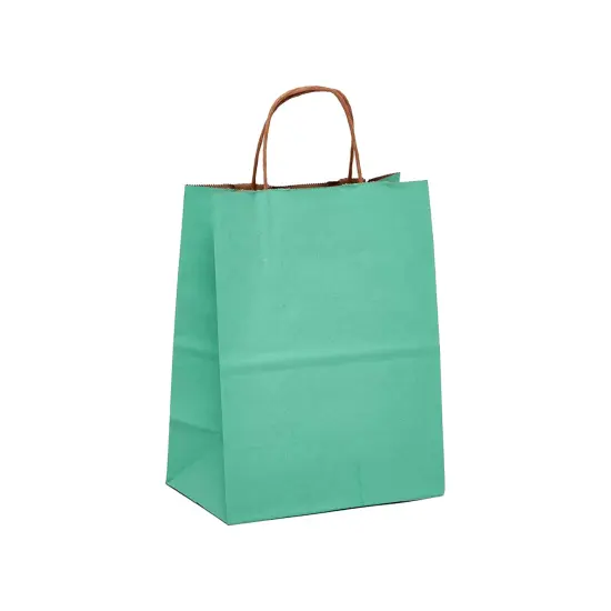 Sturdy Kraft Tinted Shopping Bag 16" x 6" x 12" {2}