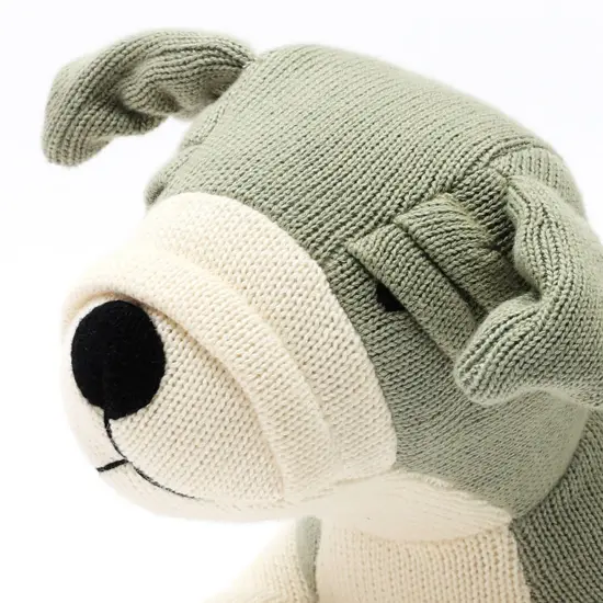 100% Handmade Cotton knitted Soft Secer Plush Toy/Soft toys sweet green {3}