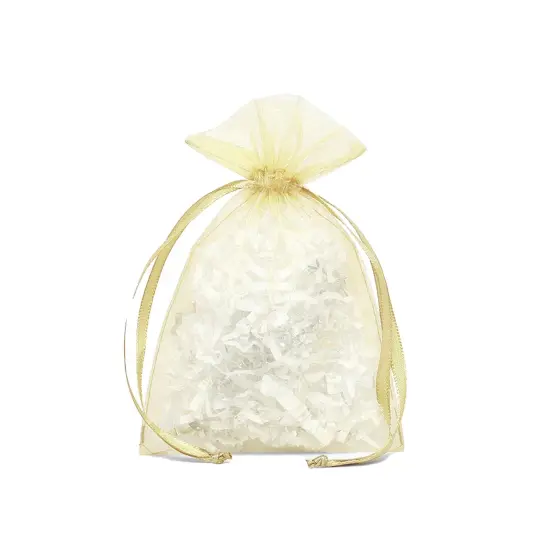 Classic Look for Gift Wrapping 6" x 9" Organza Bag {3}