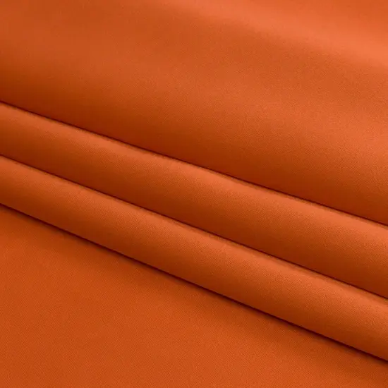1 Yard Luxury Burnt Orange Silk Charmeuse 44" Wide Drapey Fabric for Formal Wear & Couture {1}