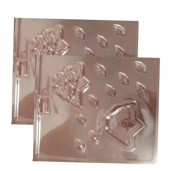 Rose Pour Box Flowers Chocolate Mold {5}