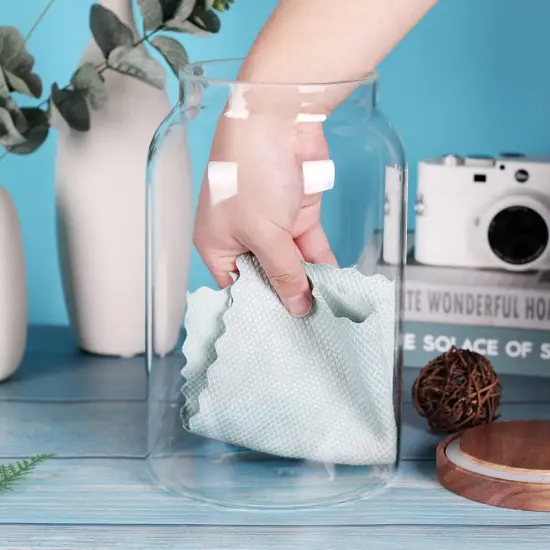 1 Gallon Glass Jar with Airtight Lid and Anti-Skid Bottom for Dry Food Storage {4}