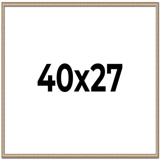 Minimalist Silver Picture Frame - UV Acrylic, Backing Board, Hanging Hardware Included {1}