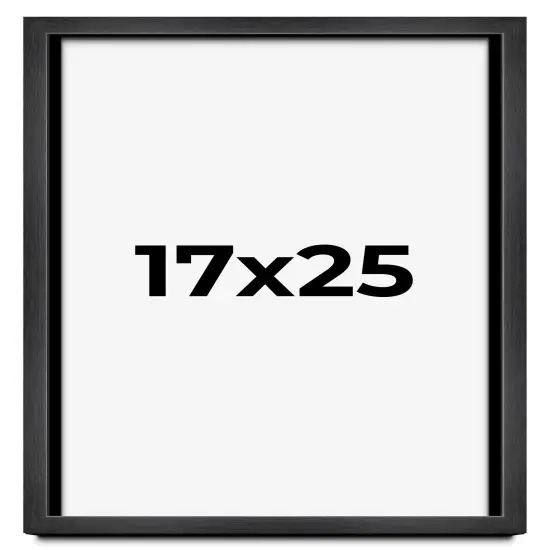 Shadow Box 1" Depth Grey Picture Frame - UV Acrylic, Backing, Hanging Hardware {1}