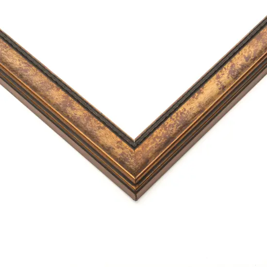 Panoramic Slim Profile Gold Picture Frame - UV Acrylic, Foam Board Backing, Hanging Hardware {2}