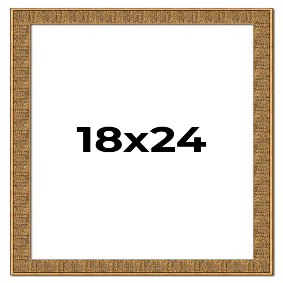 Sculpted Black Picture Frame - UV Acrylic, Foam Board Backing, Hanging Hardware {1}