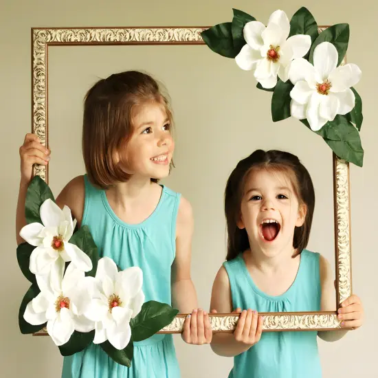 Panoramic Refined White Picture Frame - UV Acrylic, Foam Board Backing, Hanging Hardware {4}