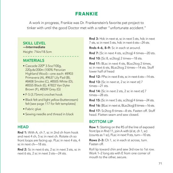 Creepy Cutie Amigurumi {5}