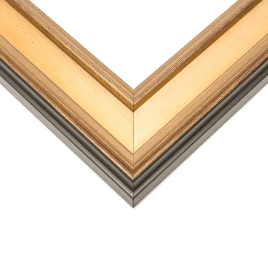 20x20 Traditional Gold Picture Frame - UV Acrylic, Foam Board Backing, Hanging Hardware {3}