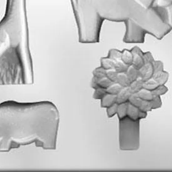 Safari Animal Chocolate Candy Mold {1}