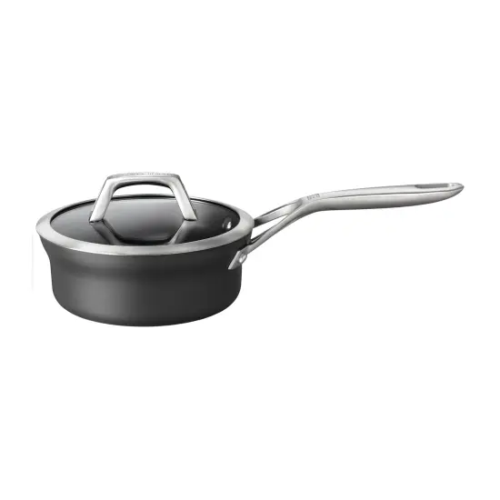 ZWILLING Motion Hard Anodized 1.5-qt Aluminum Nonstick Sauce Pan with Lid {1}