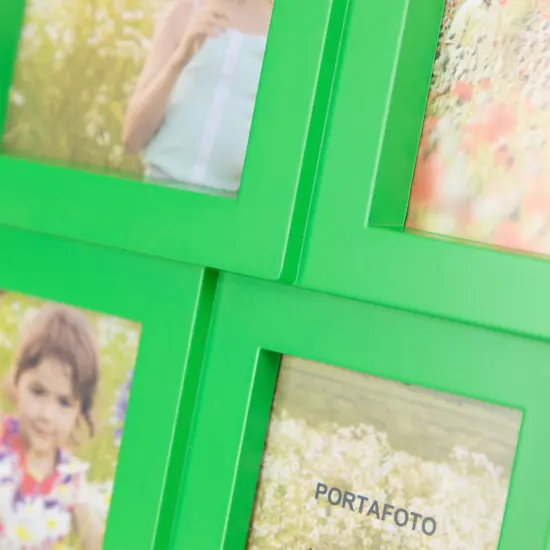 Northlight Multi-Sized Puzzled Collage Picture Frame - 11.5" - Green {7}