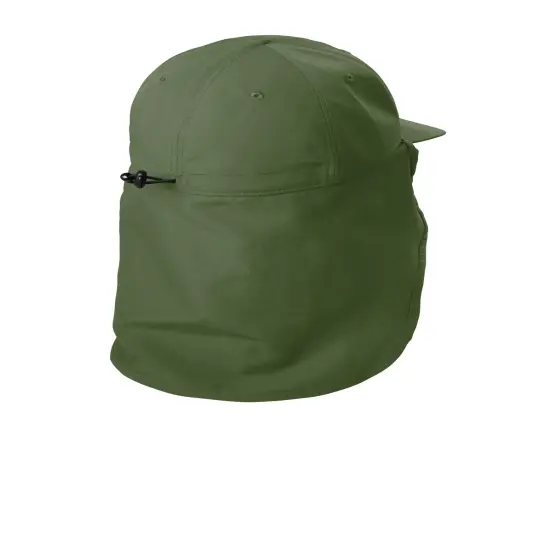 Port Authority&reg; Outdoor UV Sun Shade Cap Olive Leaf {2}