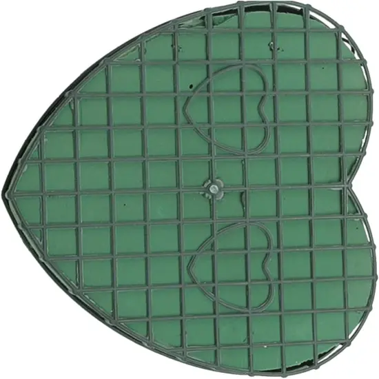 Heart Shaped Flower Foam with Suction Cup {1}