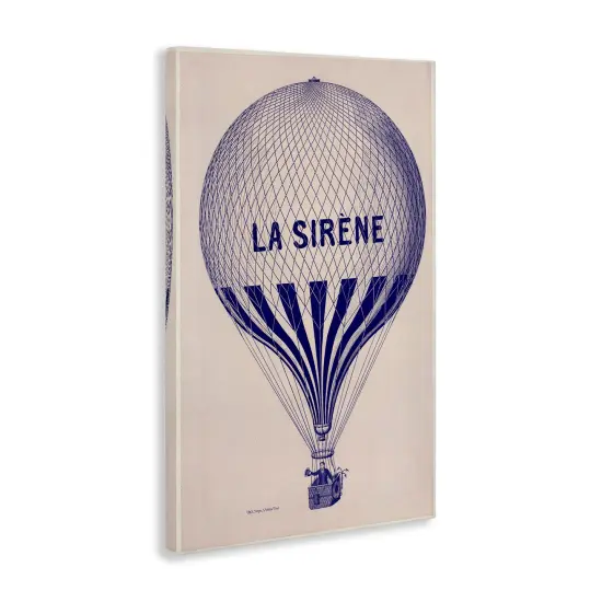 Stupell Industries Vintage Hot Air Balloon Canvas By Marcus Jules {3}