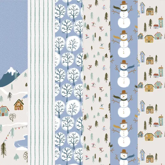 Winter Village Paper Assortment {1}