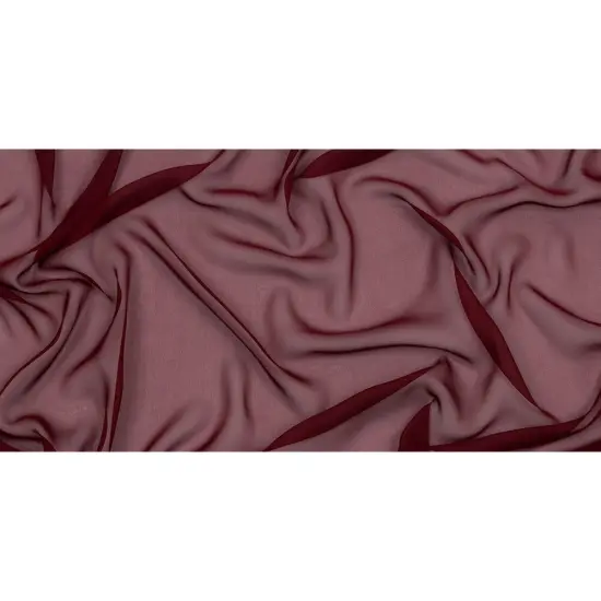 1 Yard Port Silk Chiffon Lightweight Premium Fabric Perfect for Overlays, 44 Inches Wide {3}
