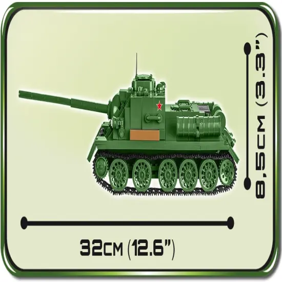 COBI Historical Collection SU-100 SPG Vehicle {5}