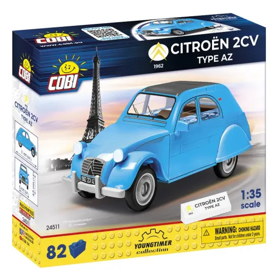COBI Youngtimer Collection Citroen 2CV type AZ Vehicle {1}
