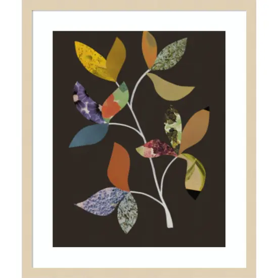 Blooming Branches by Alisa Galitsyna Wood Framed Wall Art Print {1}