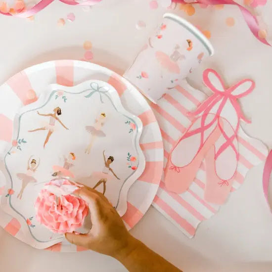 BALLET SLIPPERS NAPKINS {3}