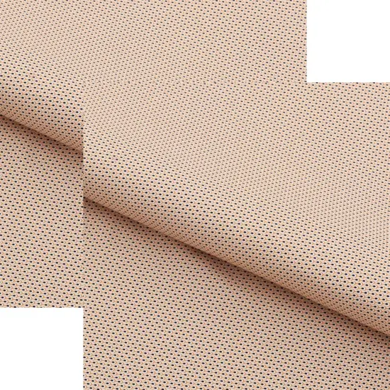 Peacock Tail Printed On Recycled Spandex Fabric {1}