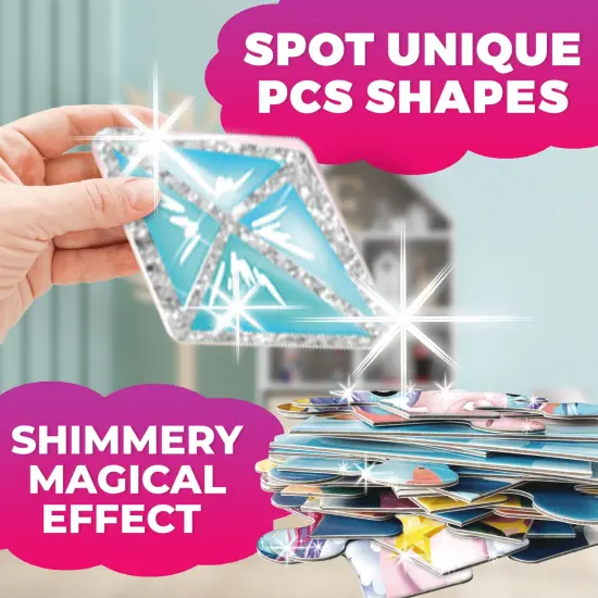 2x3 FT Glitter Floor Puzzles for Kids | Unicorn {3}