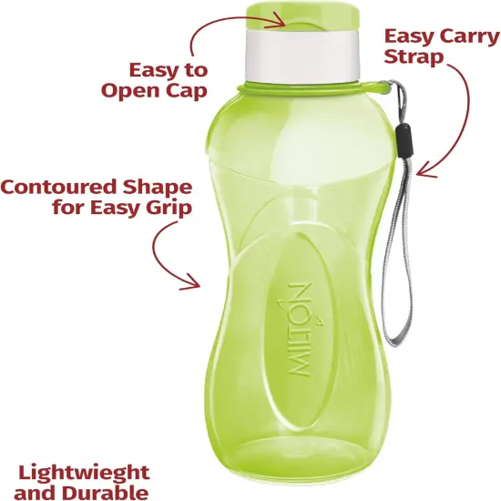 4-Pack Sports Water Bottle (Pastel) {3}