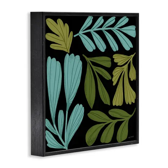 Stupell Industries Varied Leaves Collage Framed Giclee Wall Art Design by Cheryl Warrick {3}