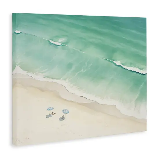Stupell Industries Summer Shore Beachgoers Canvas Wall Art Design by Arlington Prints {3}