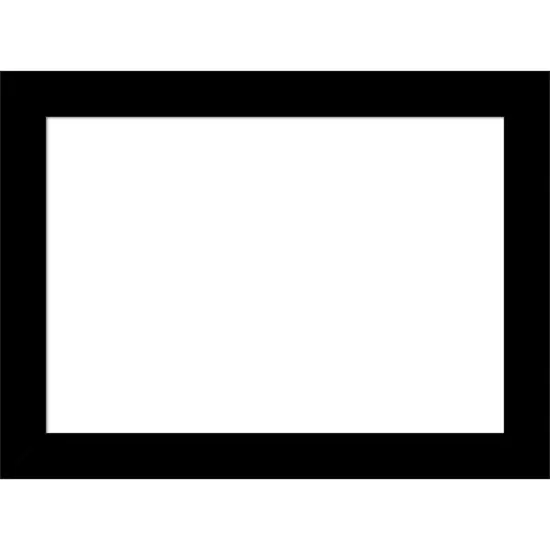 Basic Narrow Framed Dry Erase Magnetic Board Black Narrow {1}