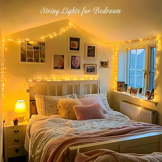 200 LED String Lights - 66 Ft (Warm White) {5}