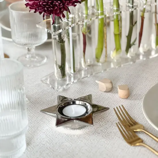 Star Shaped Tealight Holder {2}