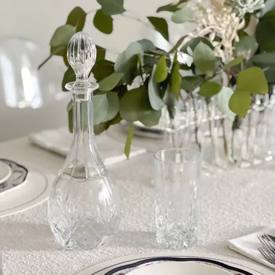 Elegant Crystal Decanter {2}
