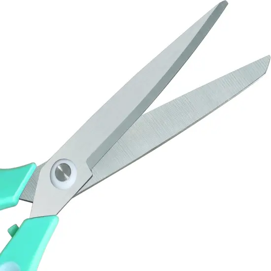 Craft Scissors Bulk Pack of 4, Ultra Sharp Blade, Comfort-Grip Handles, Multipurpose Sharp Scissors for Office, Home, School, Sewing, Fabric, Craft Supplies {5}