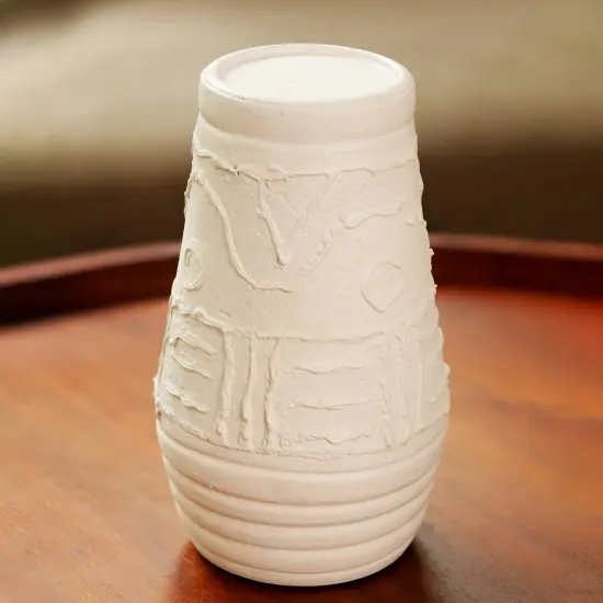 Home D&eacute;cor Organic Pattern Terracotta Candle Holder (Large) {5}