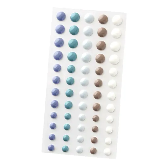 American Crafts Hello Little Boy Enamel Dots-60 Pieces {4}