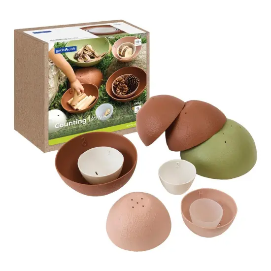 Kaplan Early Learning Company Counting Bowls - 9 Pieces {1}