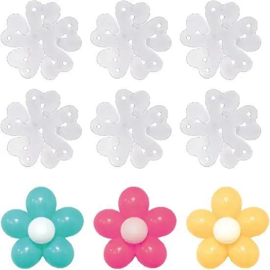 Balloon tie tool arch strip kit,20 Pcs Balloon Flower Arch Clips，32Ft Balloon Tape Strip，200 Pcs Glue Point Dots Tape ，2 Pcs Tying Tool，Picnic balloon arch strip kit for garland {4}