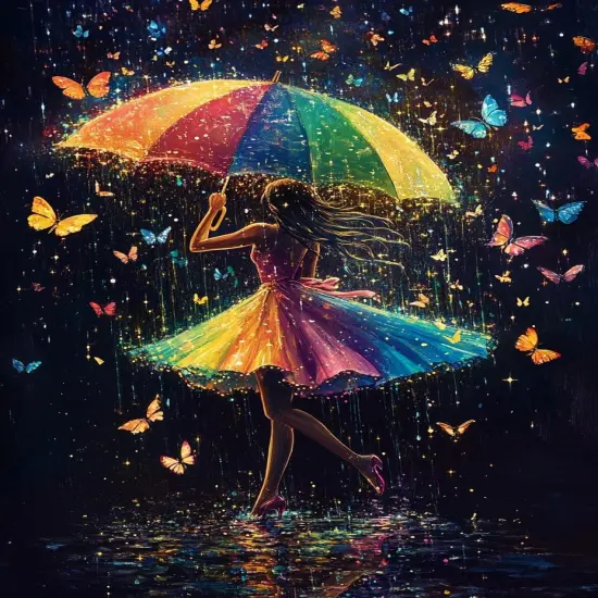 Diamond Art Kits for Adults Full Drill Round Diamond Painting Kits for Beginners Craft Kits for Home Wall Decor Gifts {1}