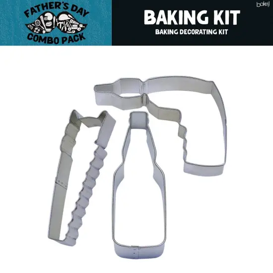 Father's Day Collection Baking Decorating Gift Set B (3 PC SET) {1}