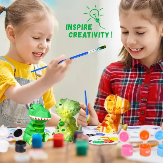 Paint Your Own Dinosaur Lamp Kit {5}